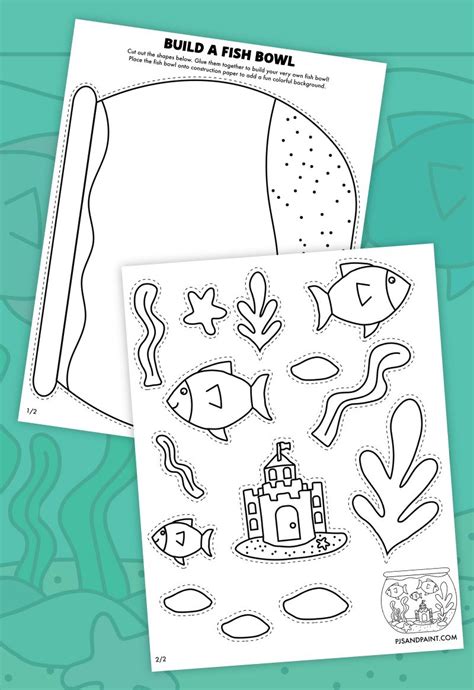 Dive into Learning: Educational Printable Fish Bowl Activities