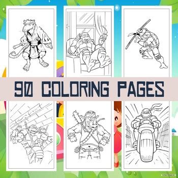Dive Into the TMNT Universe: Our Top Printable Coloring Pages Categories