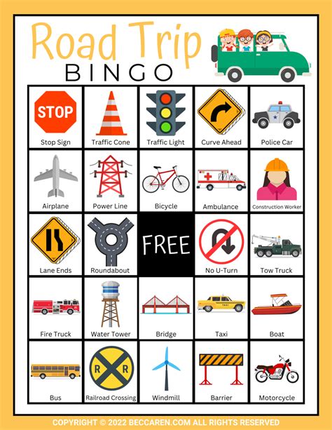 DIY Auto Bingo: Crafting Your Personalized Road Trip Fun