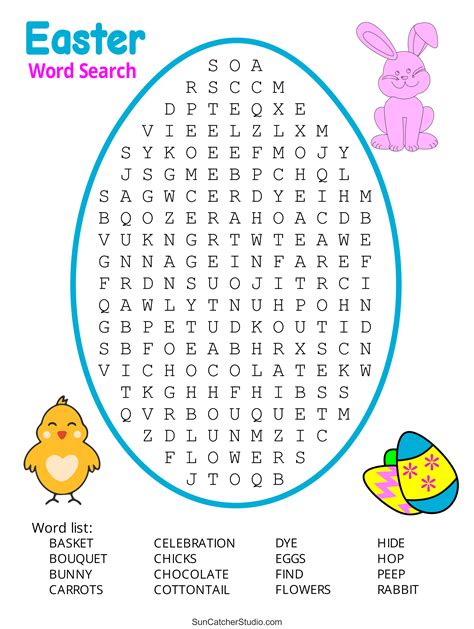 DIY & Custom Creation: Your Own Easter Word Find Workshop