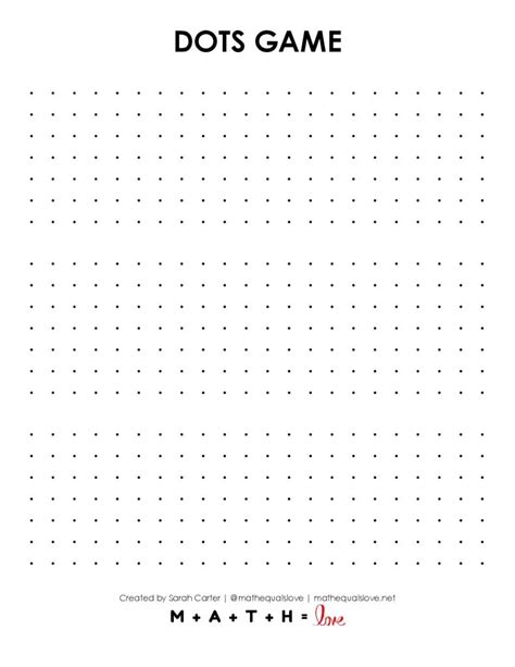 DIY & Custom Dot Game Templates: Create Your Own Masterpiece