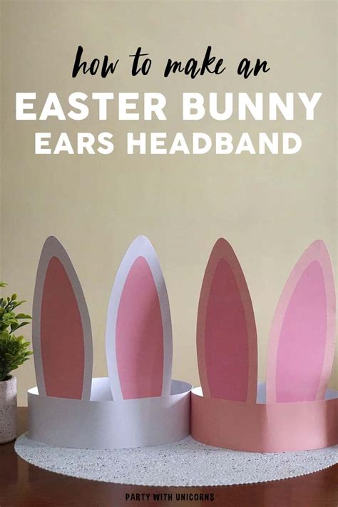 DIY & Customizable Bunny Ears Templates
