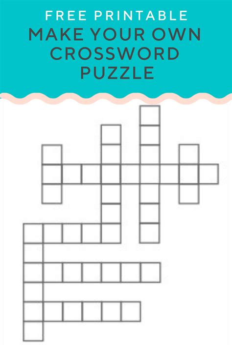 DIY & Customizable Crosswords: Make Your Own Christmas Crossword Printable