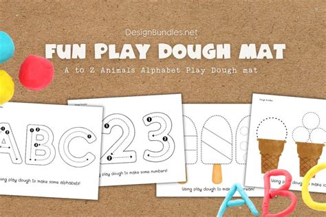 DIY & Customizable Play Dough Mats: Empowering Your Inner Creator