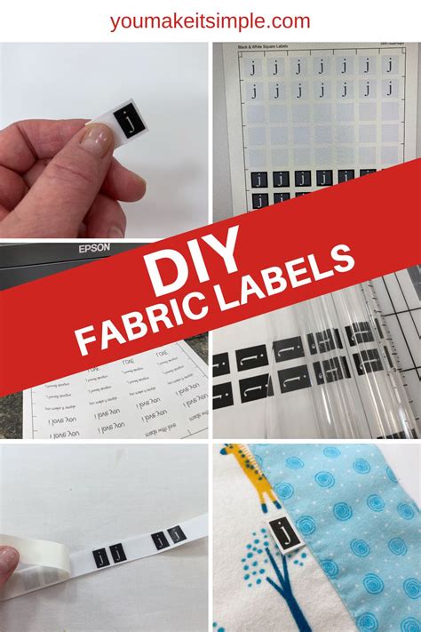 DIY Dream: Crafting Your Own Printable Fabric Labels at Home