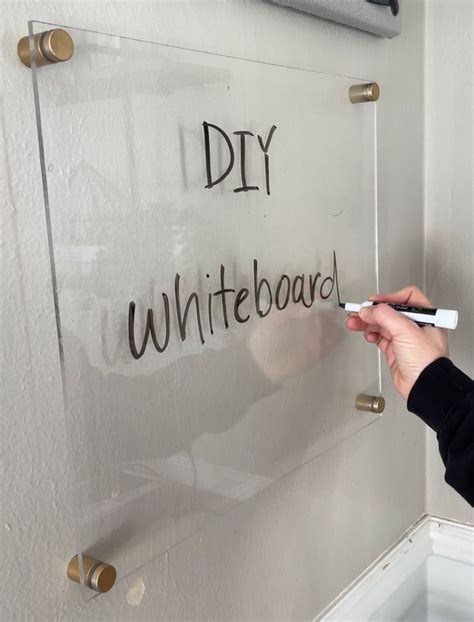 DIY Dry Erase Dream: A Step-by-Step Guide to Crafting Your Own