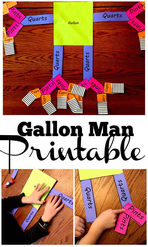 DIY Gallon Guy: Customizing Your Own Printable