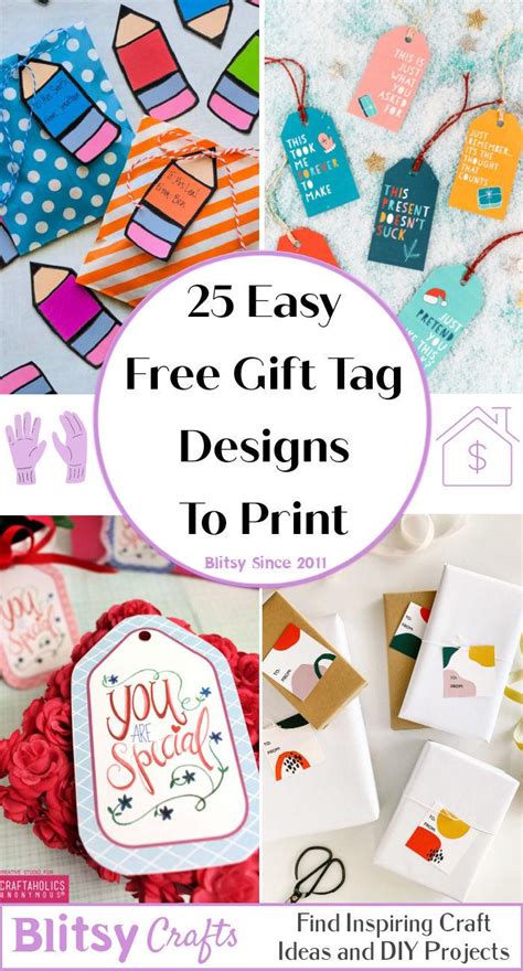 DIY Gift Enhancer Printables: Elevating Your Presents with a Personal Touch