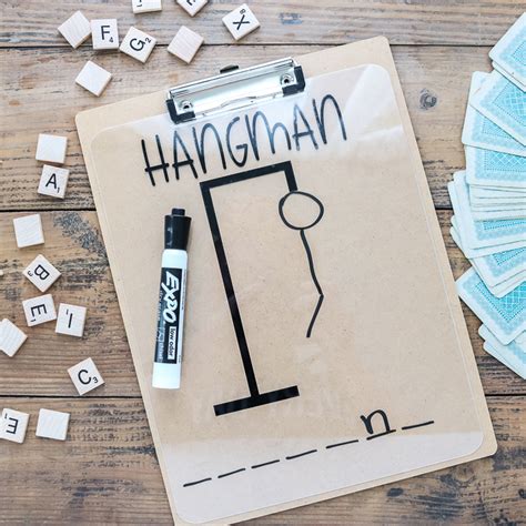 DIY Hangman Templates: Craft Your Own Puzzles