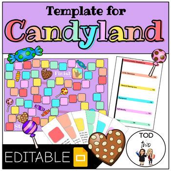 DIY Magic: Customizing Your Printable Candyland Board (Colors, Rules & More)