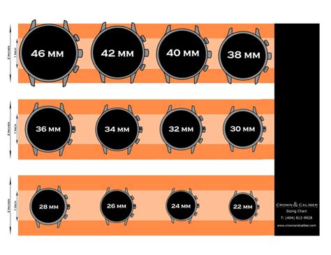 DIY Printable Watch Band Size Charts: Creating Your Own & Why It's Worth It