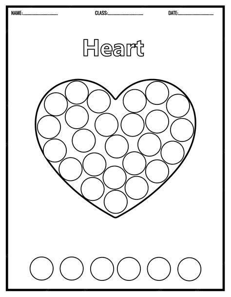 Dot Art Printables for Mindful Moments & Relaxation