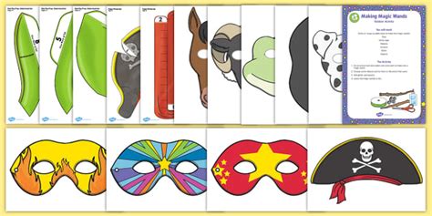 Dress-Up & Role-Play: Wearable and Prop Crafts You Can Print