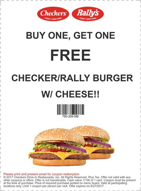 Drive-Thru Domination: How to Use Your Checkers Coupons Like a Pro