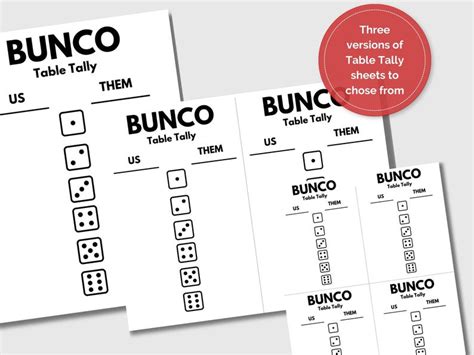 Eco-Friendly & Compact: Smart Bunco Score Sheets for the Minimalist