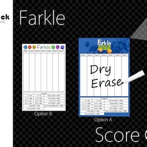 Eco-Friendly & Reusable Farkle Score Sheet Solutions