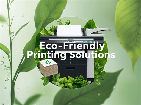 Eco-Friendly & Sustainable Options: Mindful Printing for a Greener Event