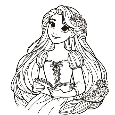 Educational & Developmental Benefits of Coloring Rapunzel