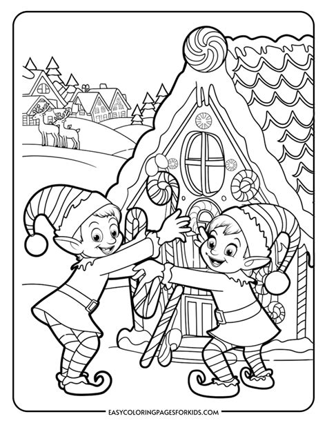 Educational Elf Colouring: Learning Through Festive Fun