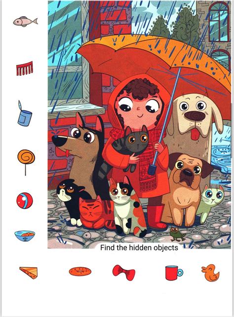 Educational Explorations for Little Learners with Hidden Objects Printables