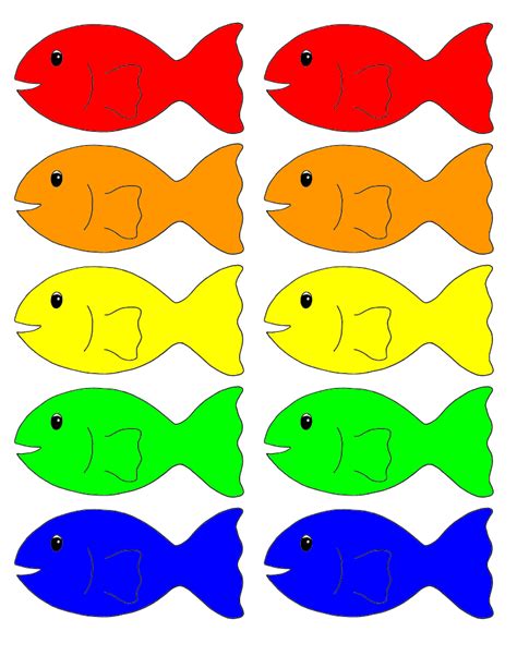 Educational Explorers: Fish Templates for Learning & School Projects