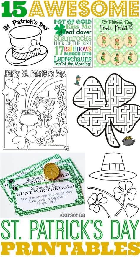 📚 Educational & Fun: Learning Through St. Patrick's Day Printables