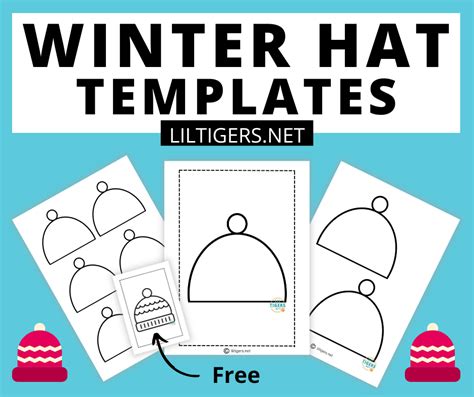 Educational & Learning Through Play: Printable Hat Templates for the Classroom & Home