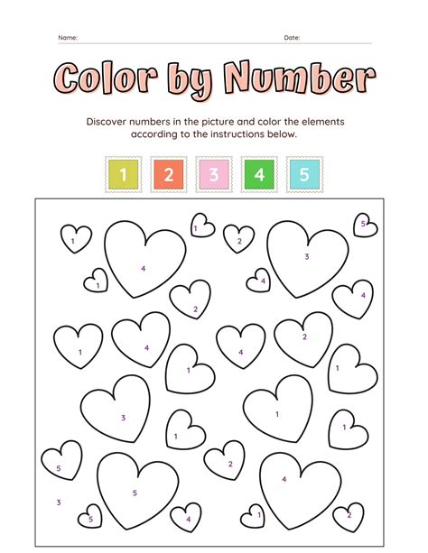 Educational & Learning Valentine's: Integrating Letters, Numbers, and Shapes