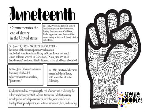 Educational Printables: Learning & Celebrating the History