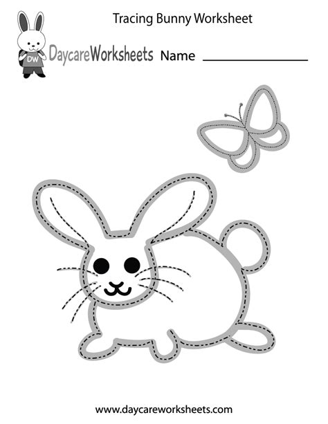🧠 Educational & Tracing Bunny Templates: Learning Can Be Fun!