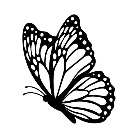 Elegant Butterfly Silhouettes & Outlines: Simple Beauty, Endless Possibilities