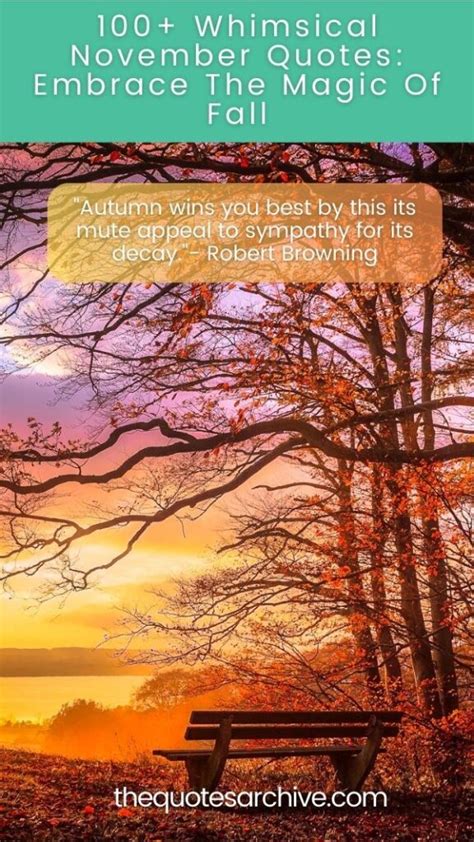 Embrace the November Magic!