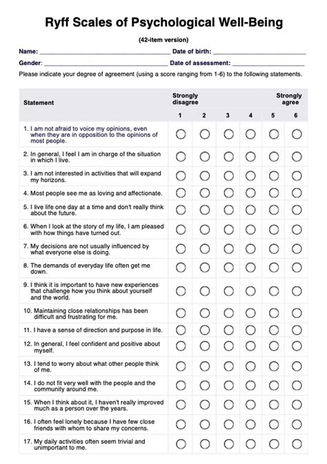 Engagement & Joy: Social, Mental & Emotional Well-being Checklists