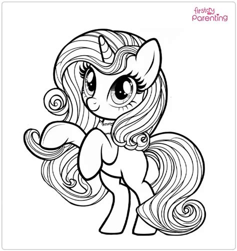Epic Adventures: Action-Packed My Little Pony Coloring Sheets
