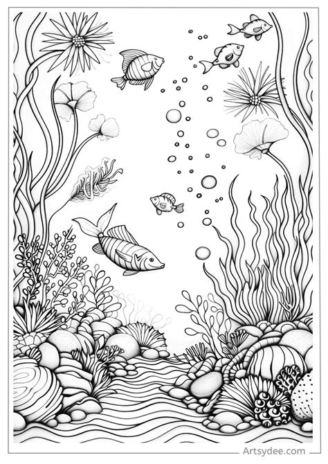 Epic Scenes & Oceanic Adventures: Story-Driven Coloring Fun