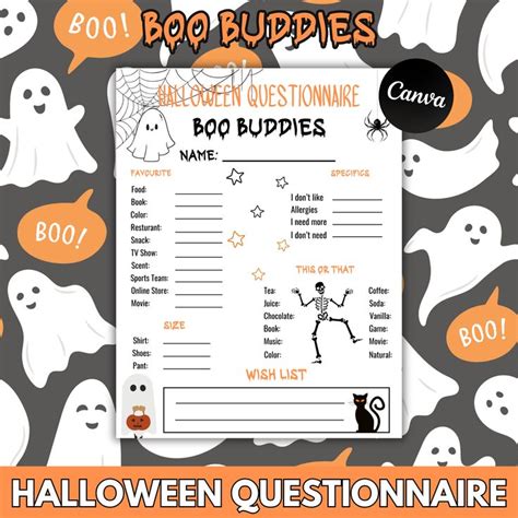 Essential Boo Basket Printable Categories for Every Spooky Surprise