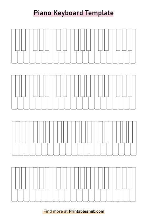Essential Keyboard Piano Printables for Every Learner