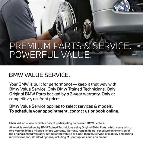 Essential Services: What BMW Coupons Typically Cover