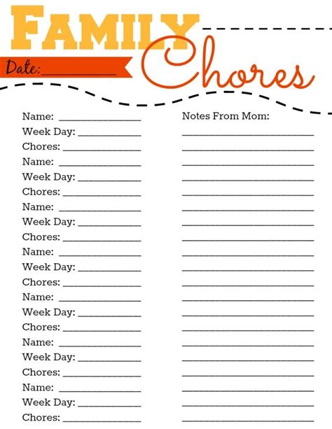 Family Fun: Getting Everyone Involved with Your Printable Cleaning Schedule