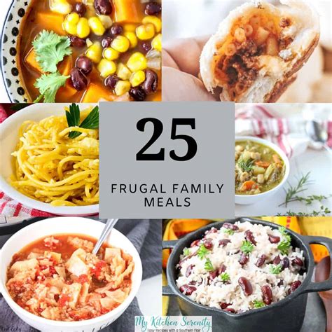 Feasting for the Frugal & Friends: Planning with Your Menu