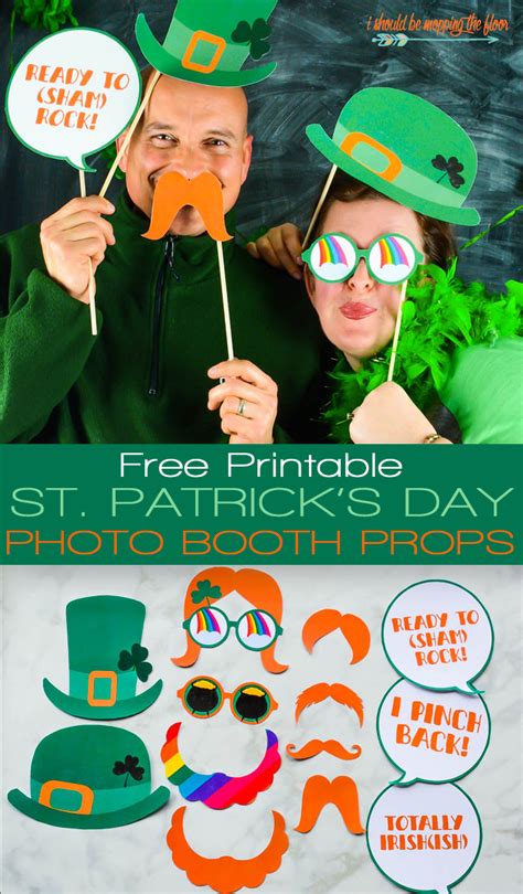 Festive Decorations & Party Props: Shamrock Printables for Celebrations