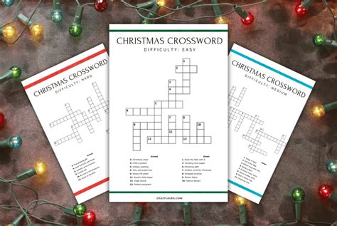 Festive Fun for Families: Medium Difficulty Puzzles