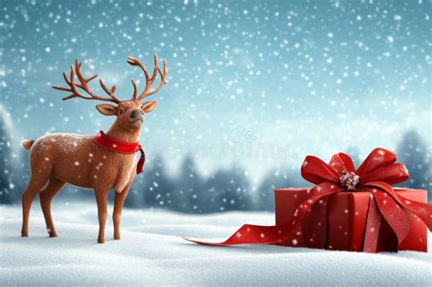 Festive Reindeer Scenes with Friends