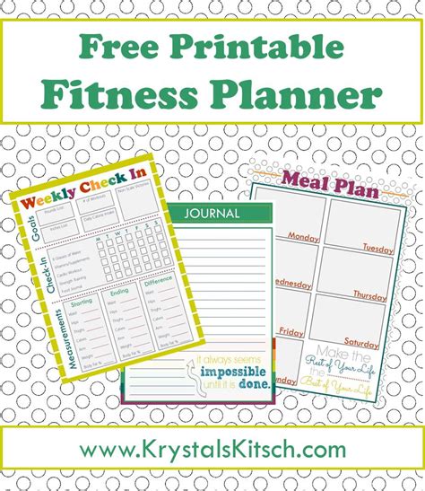 Find Your Fit: Different Styles of Fitness Planner Printables