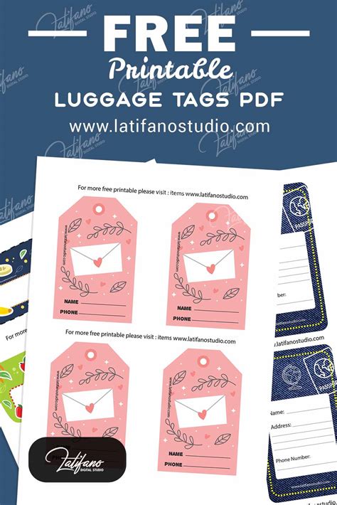 Find Your Perfect Match: Creative Categories for Your Printable Luggage Tags