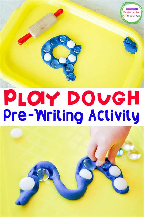 Fine Motor & Pre-Writing Play Dough Mats: Developing Dexterity