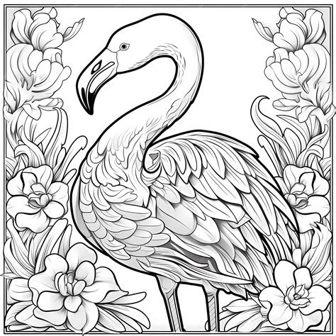 Flamingo Fun: Playful & Themed Pages