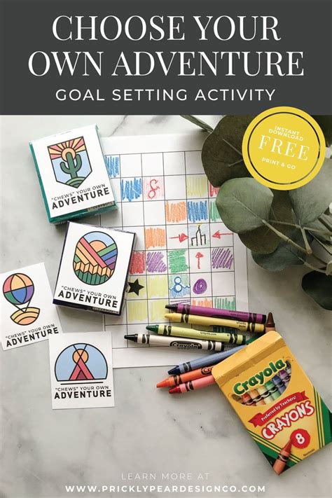 Flexible & Adaptable: Choose Your Own Adventure Printables