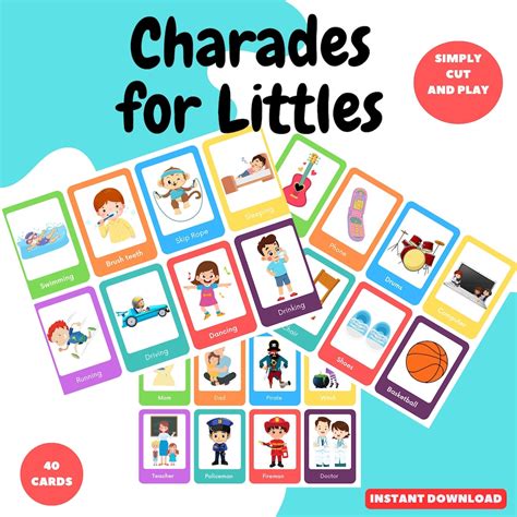 Food & Drink Delights: Deliciously Fun Charades Card Sets