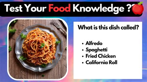 Food & Feast Focus Trivia: For the Culinary Connoisseurs
